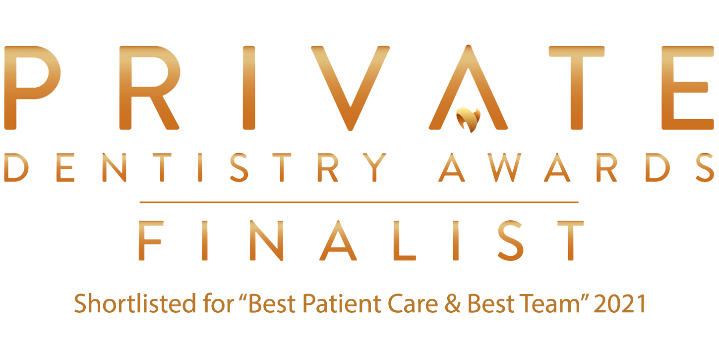 Private Dentistry Awards 2021 - Finalist - Best Patient Care and Best Team